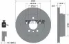 Диск тормозной (задний) BMW 3 (F30/F31)/ 4 (F32/F36) 11-(300x20) PRO TEXTAR 92239703 (фото 2)