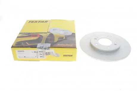 Диск тормозной (задний) Hyundai i30/Kia Ceed 12-(284x10) PRO TEXTAR 92252703