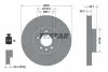 Диск тормозной (передний) Porsche Cayenne 10-/VW Touareg 10-18 (360x36) (R) PRO+ TEXTAR 92262705 (фото 6)
