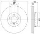 Диск гальмівний (передній) BMW 1 (F20/F21)/ 3 (F30/F31)/ 4 (F36) 11- (340x30) PRO+ TEXTAR 92264925 (фото 1)