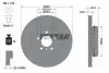 Диск тормозной (задний) BMW 3 (F30/F80/F34)/4 (F36/F33/F83) 11-(345x24) PRO+ TEXTAR 92265625 (фото 1)