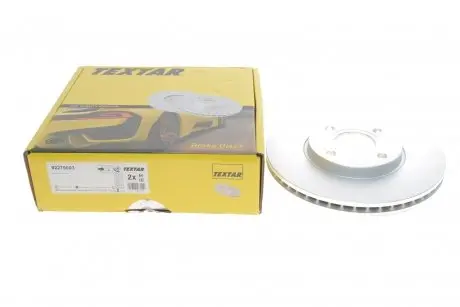 Диск гальмівний (передній) Ford Ecosport 1.0-1.6 12- (278x25) PRO TEXTAR 92279003