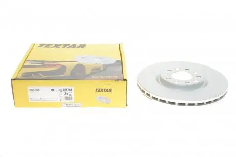 Диск тормозной (передний) Fiat 500X/Jeep Compass/Renegade 14-(305x28) PRO TEXTAR 92293903