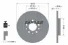 Диск тормозной (задний) Jeep Cherokee 2.0-3.2 13-(278x12) PRO TEXTAR 92326503 (фото 7)