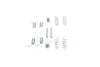 Комплект пружинок колодок ручника MB C-сlass 07-/CLK 02-10/E-class 09-/S-class 05-/Vito 14- TEXTAR 97038300 (фото 3)