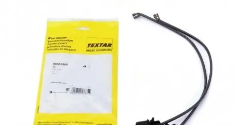 Датчик износа тормозных колодок (передних) Audi A4/A5/Q5/Q7 15- (L=405mm) (к-кт 2шт) TEXTAR 98061800
