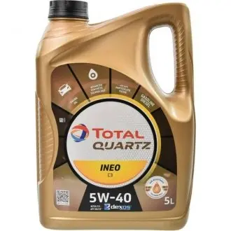 Моторна олива Quartz Ineo C3 5W40 (5 Liter) TOTAL 213790