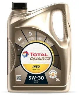 Олива 5W30 Quartz INEO LL (5L) (VW504.00/507.00) 181712 TOTAL 213819