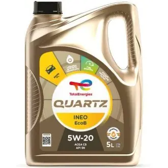 Олива моторна QUARTZ INEO ECOB 5W-20 5л TOTAL 213979