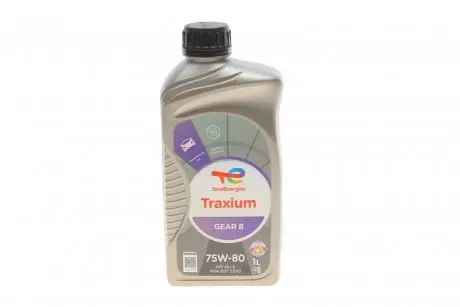 Олива 75W80 Transmission Gear 8/BV (1L) (201278/166277) TOTAL 214082