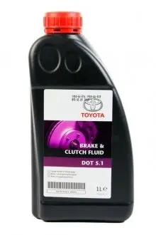 Жидкость тормозная DOT 5.1, 1л TOYOTA 0882380004