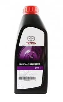 Жидкость тормозная DOT4 BRAKE CLUTCH FLUID, 1 л TOYOTA 0882380112