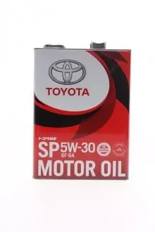 Олива моторна SP/GF6A 5W-30, 4л TOYOTA 0888013705
