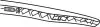 Щетка стеклоочистителя бескаркасная задняя 250mm (10\&#039;\&#039;) ExactFit Rear Citroen C5, Ford Mondeo V, Renault Clio IV (EX253B) Trico EX253 (фото 2)