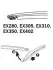 Щітка склоочисника каркасна задня 300мм ExactFit Rear Hyundai I-20, Mazda 5,6, Ssangyong Kyron (EX305B) Trico EX305 (фото 3)