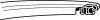 Щетка стеклоочистителя каркасная задняя 350mm (14\&#039;\&#039;) Exact Fit Rear Ssangyong Korando (CK), Opel Zafira (EX359B) Trico EX359 (фото 3)