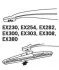 Щітка склоочисника каркасна задня 380мм ExactFit Rear Volvo V40, V70, XC70, XC90 (EX380B) Trico EX380 (фото 3)