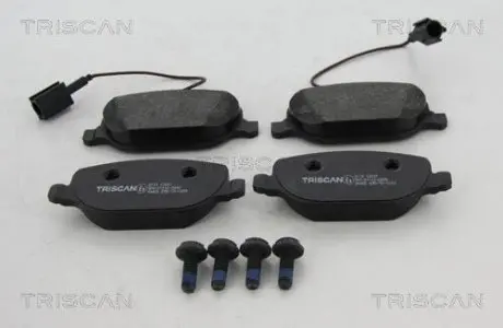 Тормозные колодки задние TRISCAN 811012021