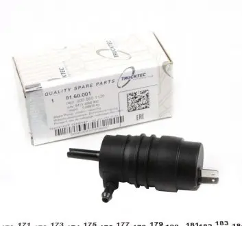 Насос омывателя стекла (моно) MB Sprinter/VW LT 96- (24V) TRUCKTEC 01.60.001