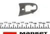 Накладка ручки двери (боковая/наружная) MB Sprinter 06- TRUCKTEC 02.54.064 (фото 3)