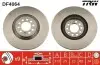 Диск тормозной (передний) Audi A3 99-/TT 01-06/VW Golf IV 97-05/Polo 02-09 (312x25) TRW DF4064 (фото 1)