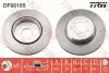 Диск тормозной (задний) BMW 5 (F10/F11)/6 (F06/F13)/ 7 (F01-04) 09- (345x24) TRW DF6610S (фото 1)