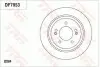 Диск гальмівний Hyundai Sonata 2.4 10-15 TRW DF7953 (фото 1)