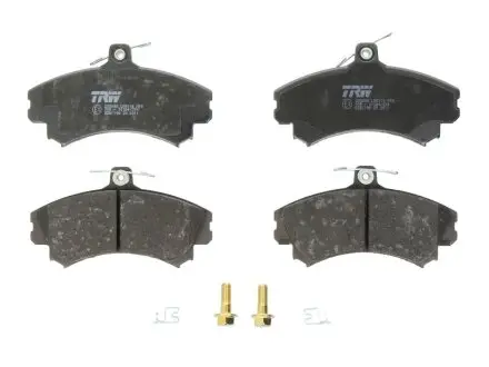 Комплект тормозных колодок передних, MITSUBISHI CARISMA, SPACE STAR 1.3-1.9D 05.95-06.06 TRW GDB1198