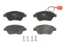 Тормозные колодки пер. Doblo 05-10 (грузовой)(123x53.3x18)(с датчиком) TRW GDB1482 (фото 1)