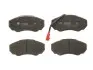 Дискові гальмівні колодки CITROEN - FIAT - PEUGEOT Jumper/Relay/Ducato 10/Ducato 11/Ducato 14/Ducat TRW GDB1517 (фото 1)