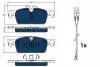Комплект тормозных колодок задних ((EN) for hybrid vehicles), CITROEN DS4, DS5; PEUGEOT 3008, 508 I 1.6/2.0DH 11.10-12.18 TRW GDB1929BTE (фото 1)