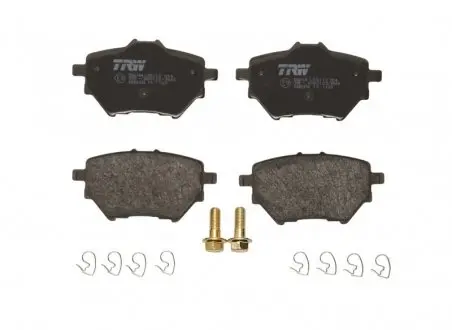 Колодки Гальмівні (задні) Citroen C4/Berlingo/Peugeot 308/508/3008/Partner/Opel Combo 13- TRW GDB2036