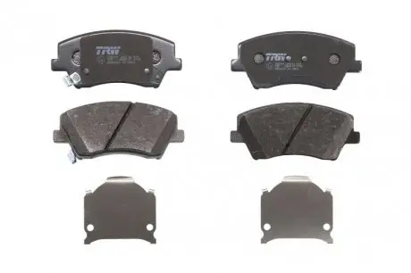 Тормозные колодки дисковые HYUNDAI Elantra "F" 15>> TRW GDB2203