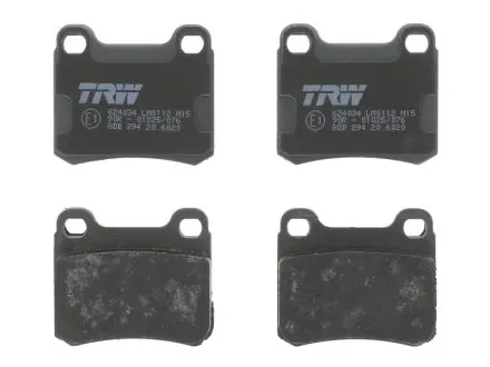 Колодка гальм. диск. MB 190 (W201) задн. TRW GDB294