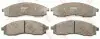 Комплект тормозных колодок передний, MITSUBISHI L200; NISSAN MAXIMA III, SKYLINE 2.5/2.5D/3.0 10.88-12.07 TRW GDB3107 (фото 2)