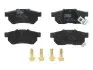 Колодки Тормозные (задние) Honda Civic V/VI 91-00/CRX III 92-98/Jazz III/IV 02-/City V 08- TRW GDB3174 (фото 1)
