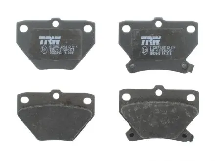 Тормозные колодки дисковые TOYOTA Celica/Celica (Nato)/Corolla Estate/Wagon/Corolla Verso/Prius/Yari TRW GDB3243
