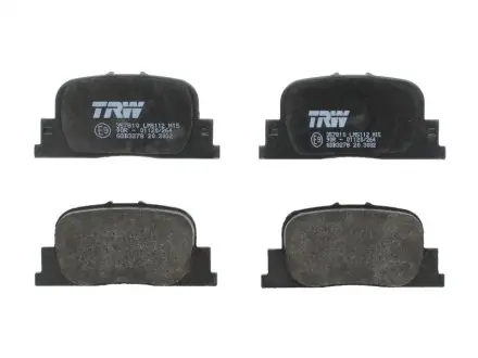 Гальмівні колодки дискові TOYOTA Camry/Camry (Nato) TRW GDB3278
