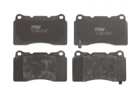 Комплект передних тормозных колодок MITSUBISHI LANCER VI-VIII (1.6-Electric, 01.98-) TRW GDB3349