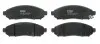 Тормозные колодки передние Nissan Navara 2,5dCi 05- TRW GDB3404 (фото 1)