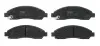 Комплект передних тормозных колодок CHEVROLET COLORADO; ISUZU D-MAX I; TRW GDB3466 (фото 1)
