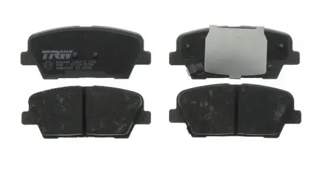 Тормозные колодки зад. Santa Fe II/III 06-/Sorento II/III 09- (mando) (117x48,3x15,5) TRW GDB3499