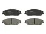 Комплект передних тормозных колодок TOYOTA CAMRY (2.0-3.5, 08.01-) TRW GDB3614 (фото 1)