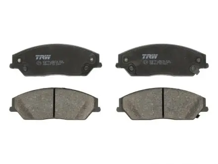 Комплект передних тормозных колодок TOYOTA CAMRY (2.0-3.5, 08.01-) TRW GDB3614