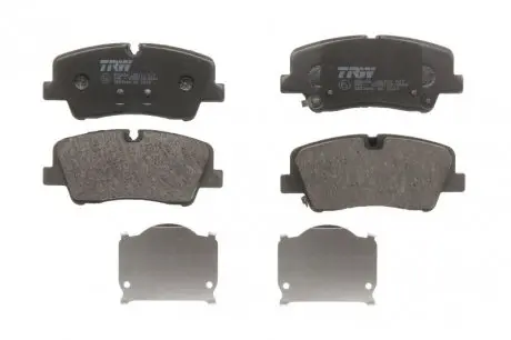 Комплект задних тормозных колодок HYUNDAI H350 (2.5D, 04.15-) TRW GDB3646