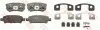 Комплект задних тормозных колодок CHRYSLER 200, SEBRING; DODGE AVENGER, JEEP COMPASS(1.8-3.6ALK, 06.06-) TRW GDB4143 (фото 3)
