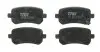 Колодки Тормозные (задние) Chrysler Grand Voyager 07-/Dodge Journey 08- TRW GDB4176 (фото 1)
