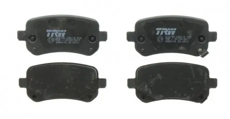 Колодки Тормозные (задние) Chrysler Grand Voyager 07-/Dodge Journey 08- TRW GDB4176