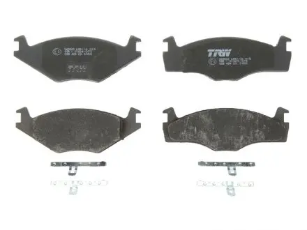 Комплект передніх гальмівних колодок SEAT CORDOBA, IBIZA, TOLEDO, 1.3-1.9D TRW GDB454
