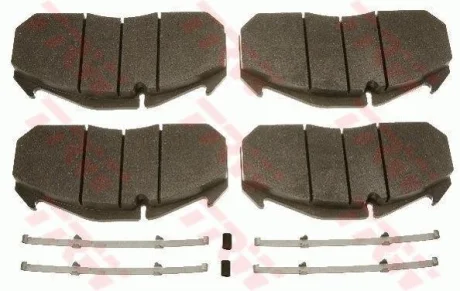 A_Гальмівні колодки дискові MAN/VW/RENAULT TRUCKS TRW ="GDB5065"